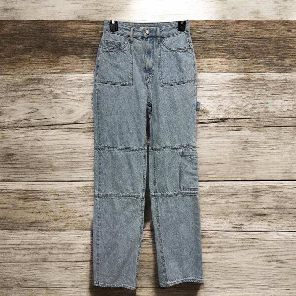 PacSun Light Wash Straight Leg Jeans